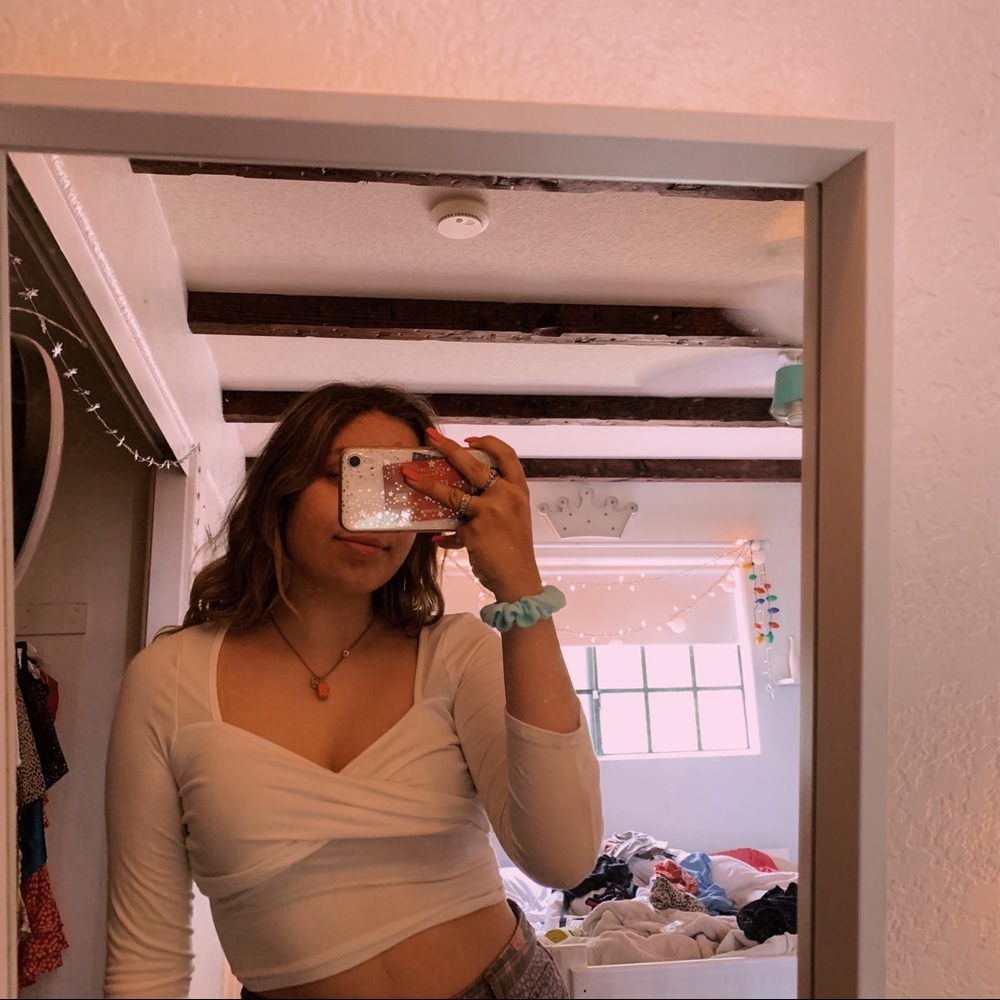 forever 21 white top